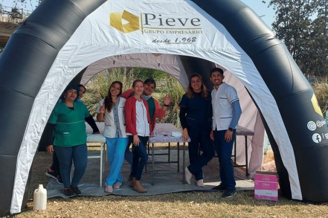 Más de 15 mil peregrinos de la Puna fueron recibidos y asistidos por Grupo Pieve